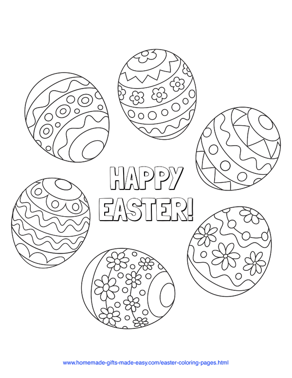83 Best Easter Coloring Pages | Free Printable PDFs to Download