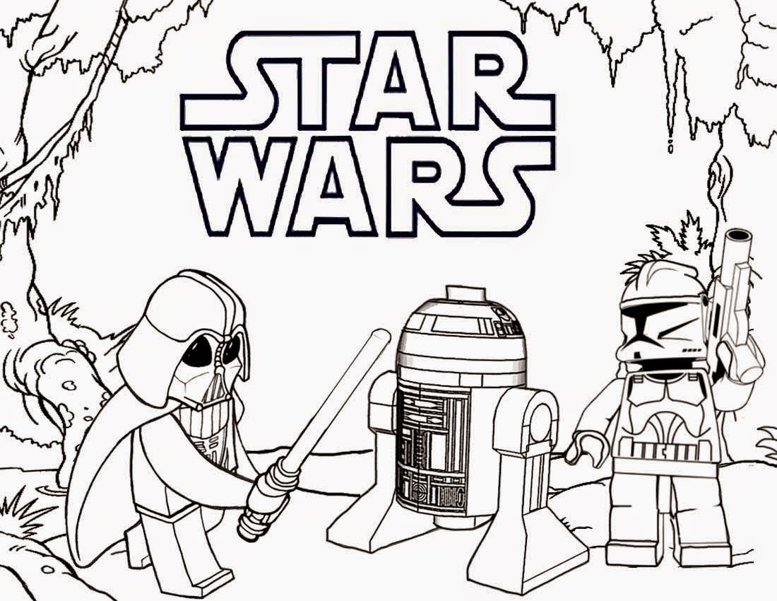 Printable Star Wars Coloring Pages For Kids Lego To Print ...