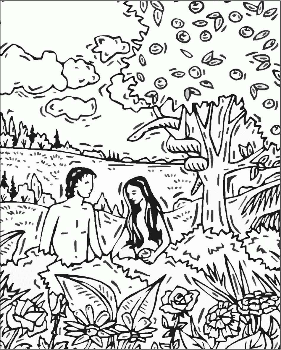 Free Printable Coloring Pages Of Creation Story - Coloring ...