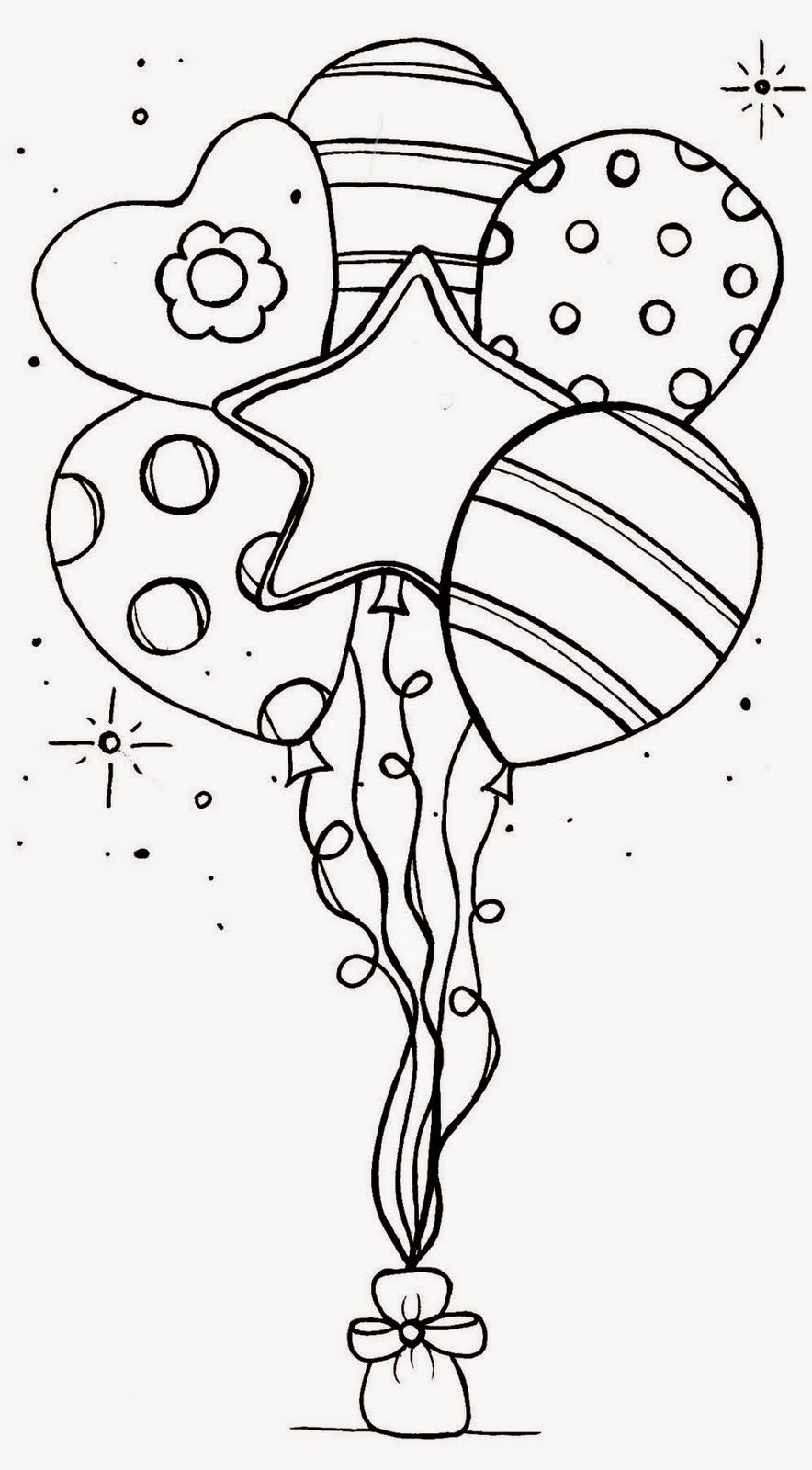 Free Printable Happy Birthday Coloring Pages: 24 Image - Gianfreda.net
