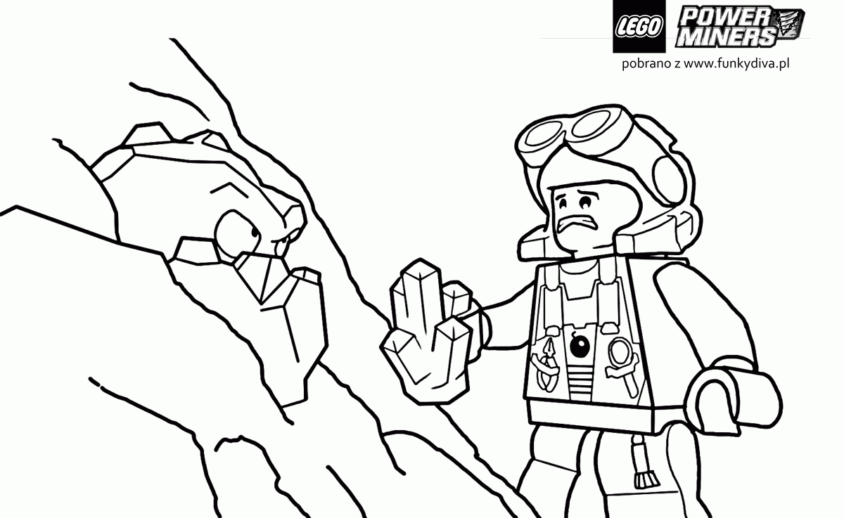 Power Miners Coloring Pages
