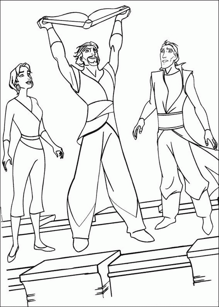 Coloring Page - Sinbad the sailor coloring pages 7