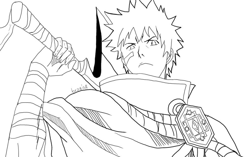 11 Pics of Bleach Girls Coloring Pages - Anime Bleach Coloring ...