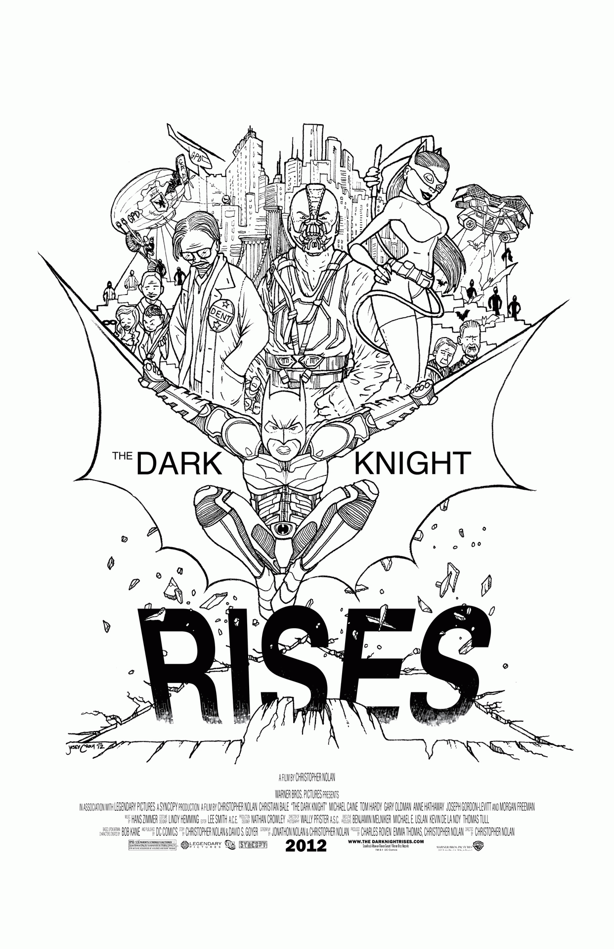 Batman The Dark Knight Rises Coloring Pages - Food Ideas