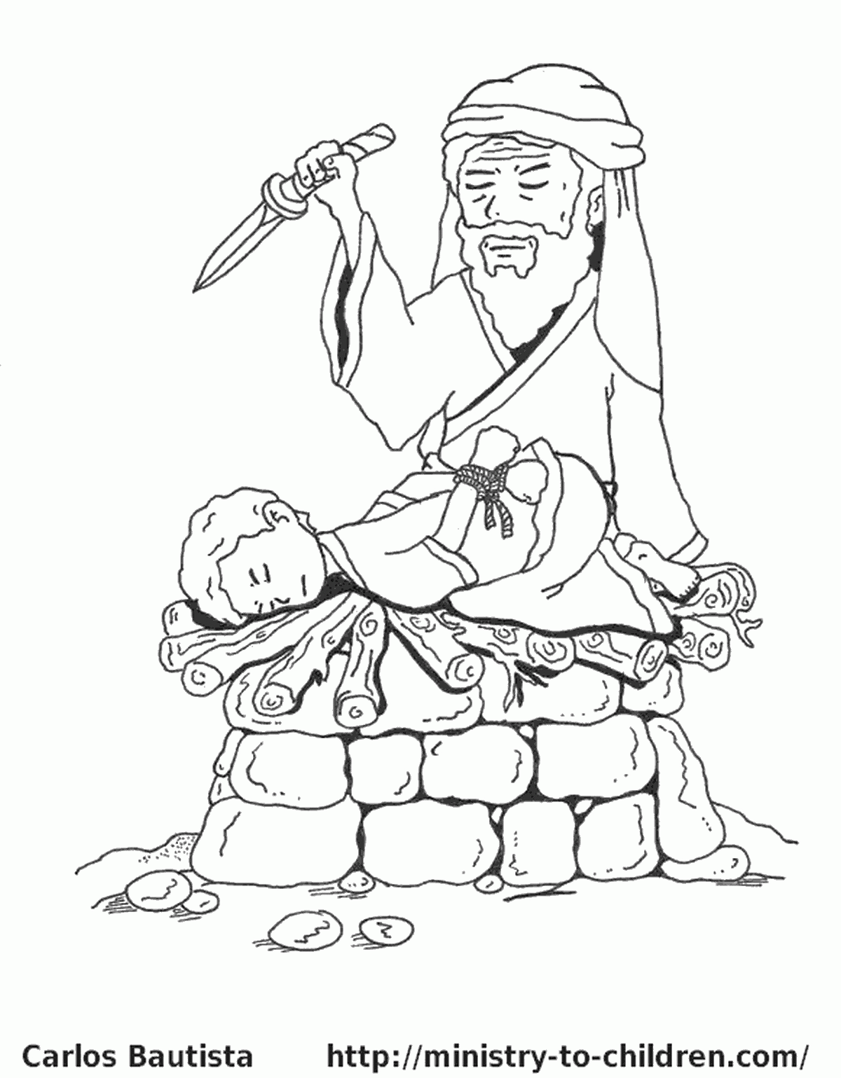 Abraham And Sarah Coloring Pages Printable - Coloring Home