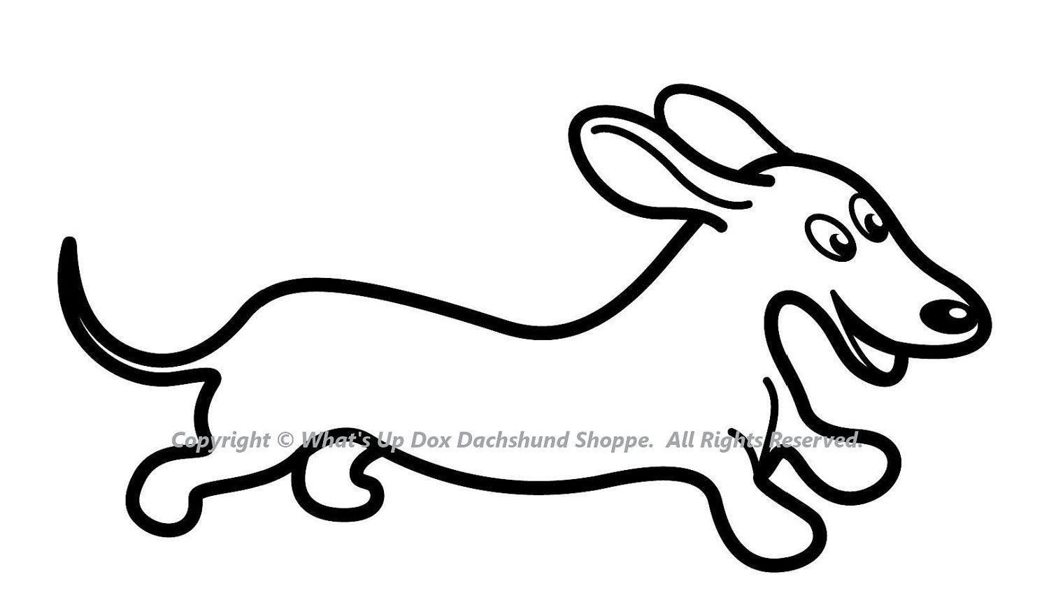 Dachshund Coloring Pages (18 Pictures) - Colorine.net | 1899