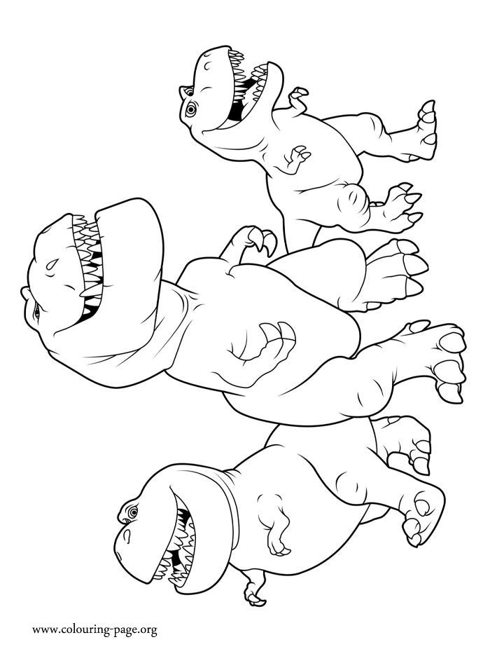 The good dino coloring | The good ...