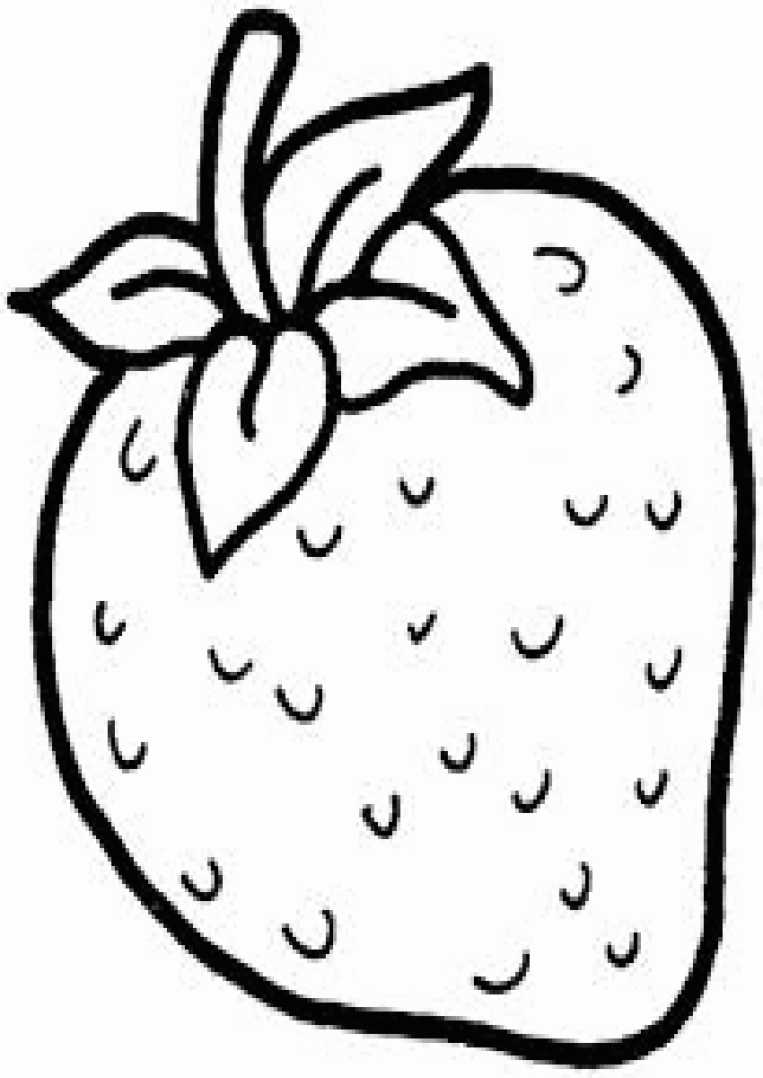 Fruit S - Coloring Pages for Kids and for Adults