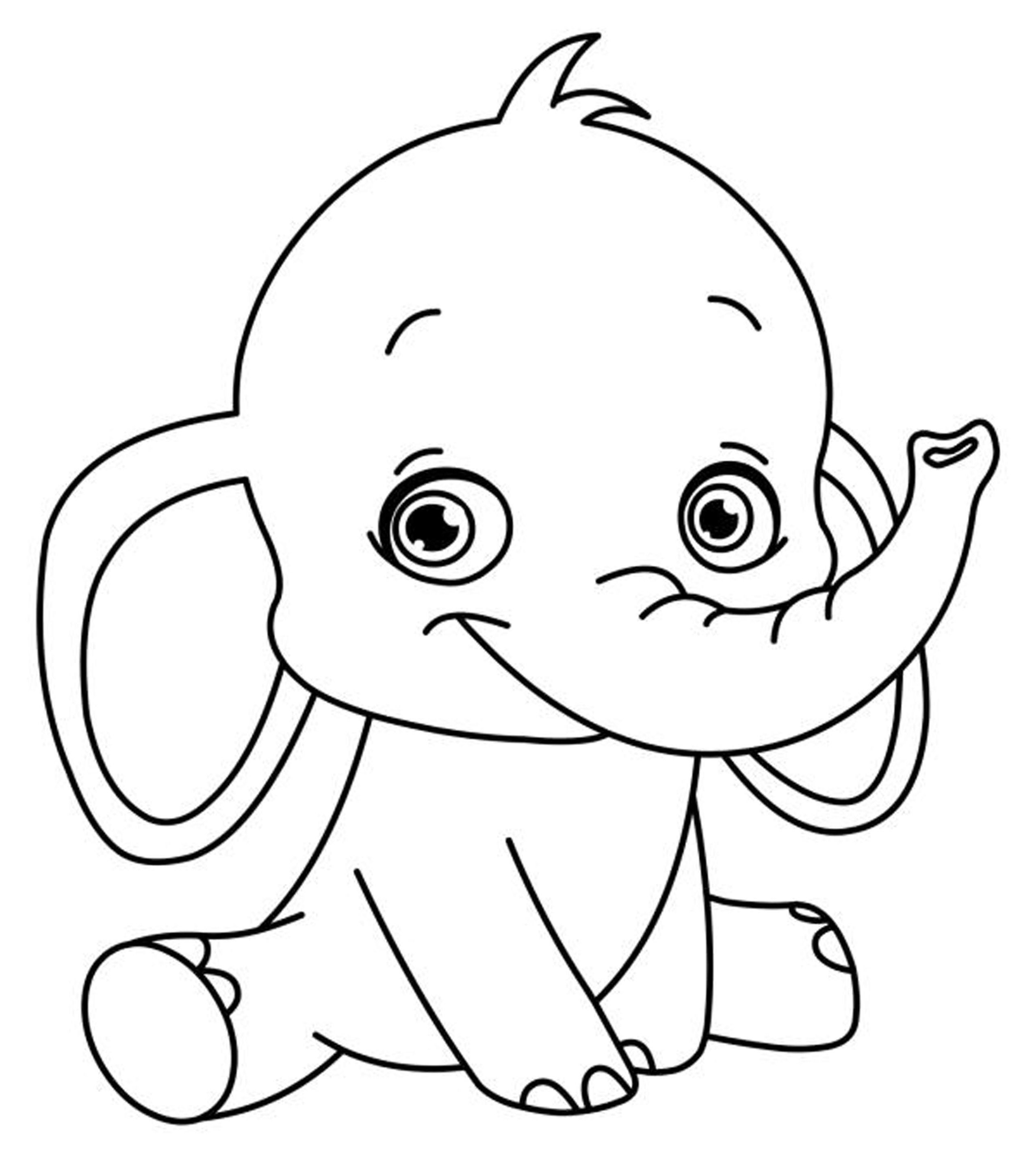 Easy Coloring Pages Printable Coloring Home