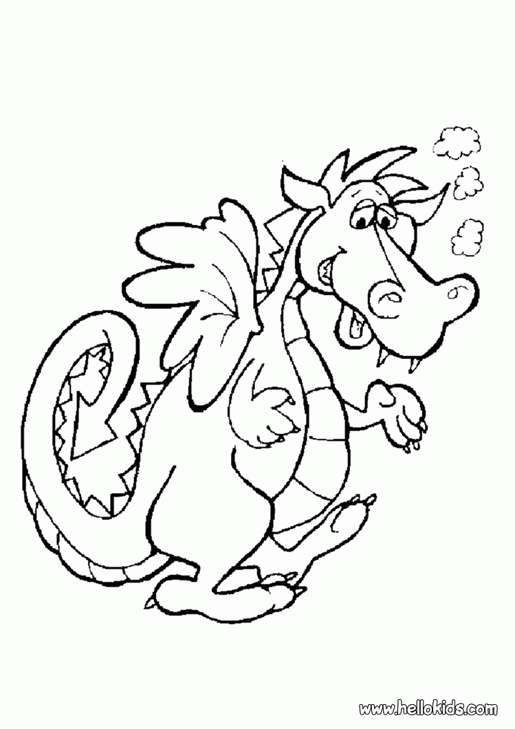 Coloring Pages Knights And Dragons - Coloring Home