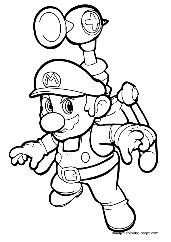 Super Mario Coloring Pages | Coloring pages for Kids | #18 Free ...