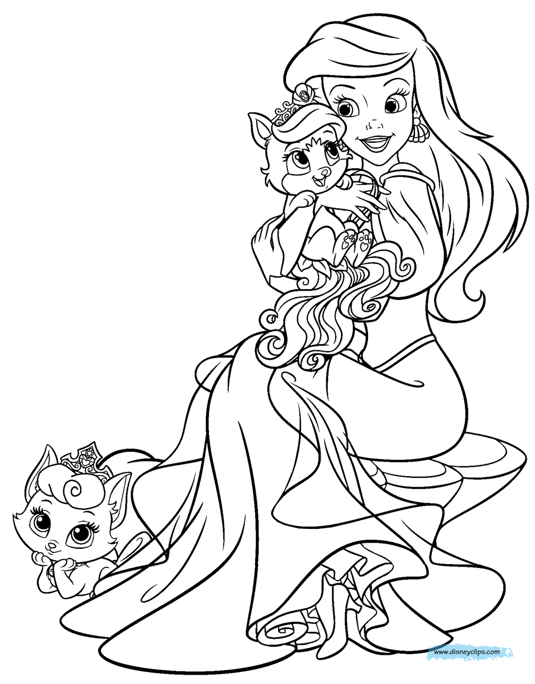 Disney Palace Pets Printable Coloring Pages | Disney ...