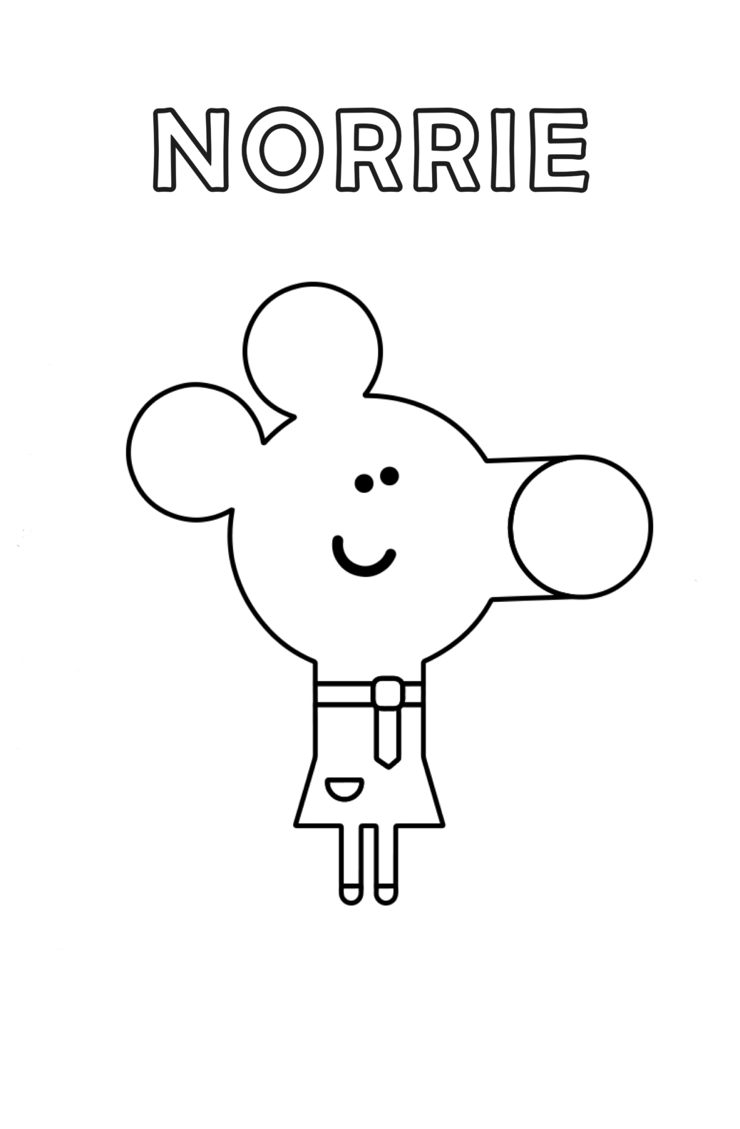 Make – Hey Duggee | Coloring pages, Birthday fun, Family birthdays