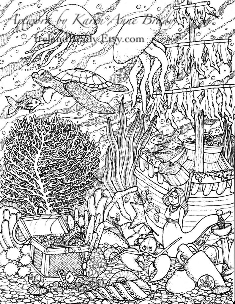 Advanced Color By Number Coloring Pages - Coloring Home