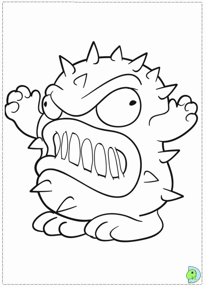Ordinary The Backyardigans Coloring Pages #5 - Trash Pack Coloring ...