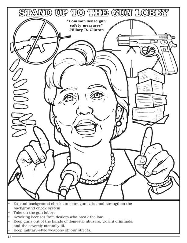 Coloring Books | Hillary Clinton Coloring and Activity Book