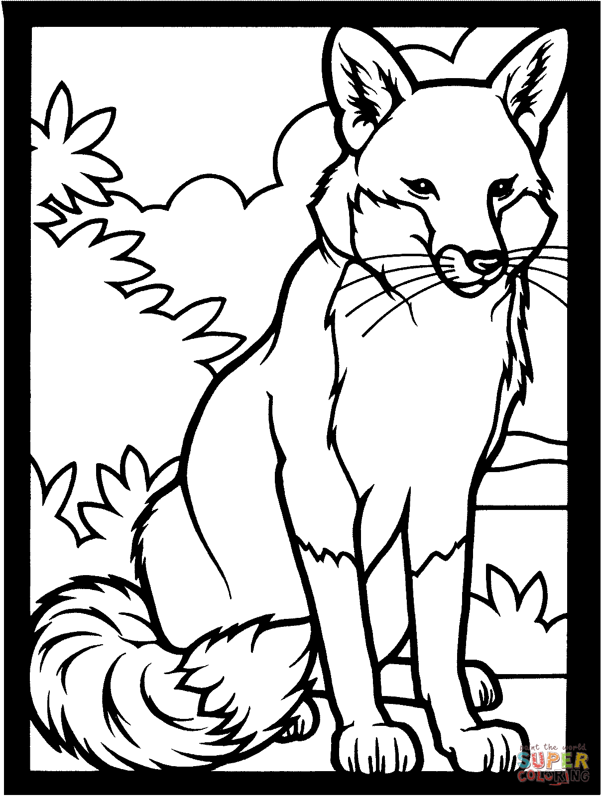 Animal Coloring Pages Red - Coloring Pages For All Ages