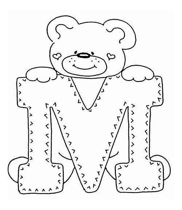 Letter M Coloring Pages - Coloring Home