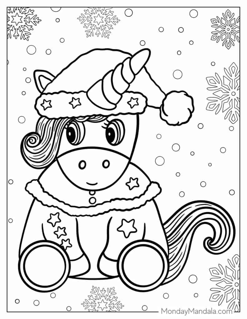 74 Unicorn Coloring Pages (Free PDF ...