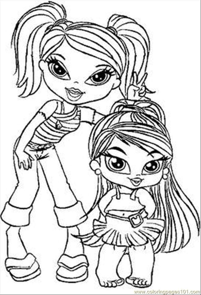 bratz babies Colouring Pages (page 3)
