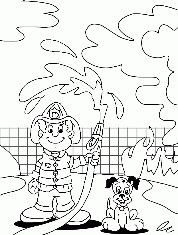 Firefighter Sam - Coloring Home