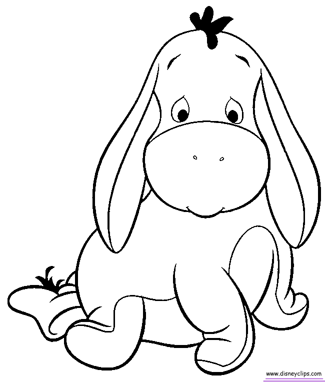 Baby Disney Characters Coloring Pages Coloring Home