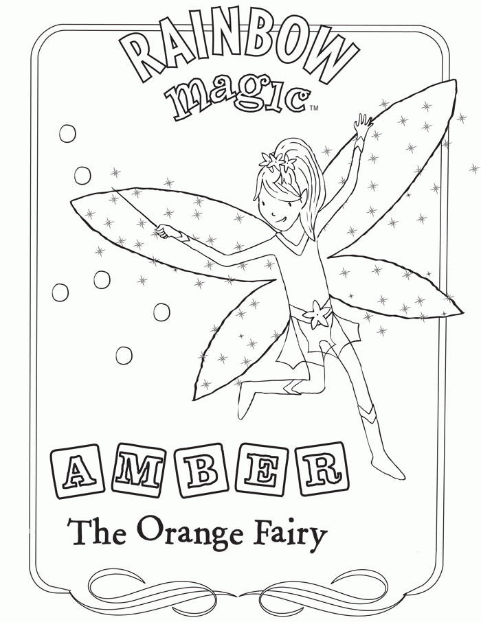 rainbow magic joy Colouring Pages (page 2)