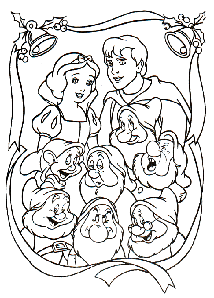 Snow White Coloring Page Free Coloring Home