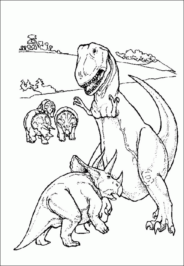 realistic dinosaur coloring pages  coloring home
