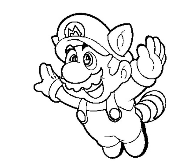 Bee Mario Coloring Pages Images & Pictures - Becuo