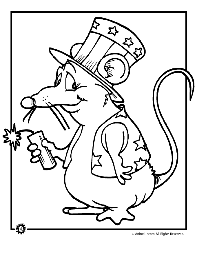 4th Of July Coloring Pages For Kids - Coloring Home
