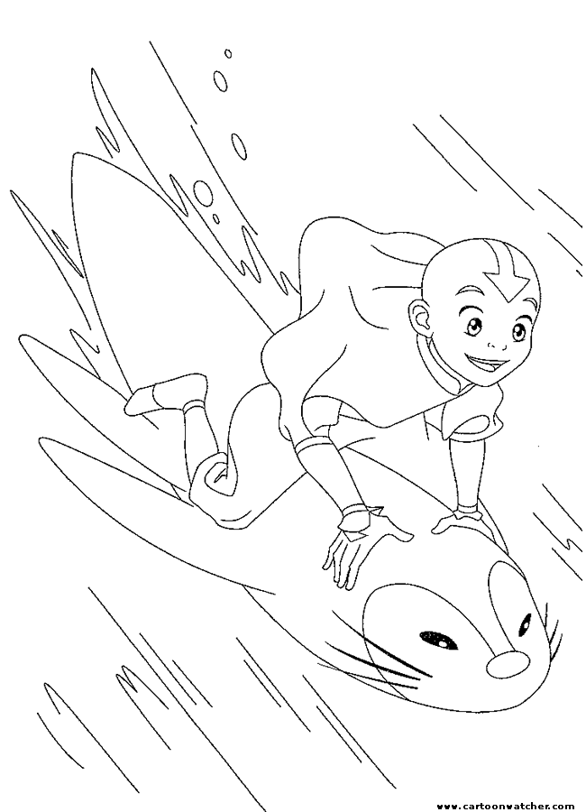 Avatar The Last Airbender Coloring Pages | Printable Coloring Pages