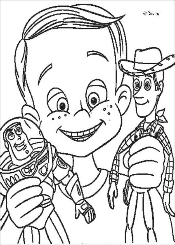 Toy Story Coloring Book Pages Story 26 Coloring Home
