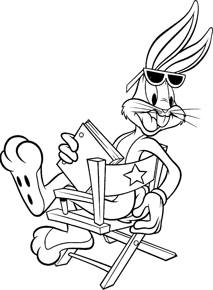 Bug Bunny Coloring Pages - Coloring Home