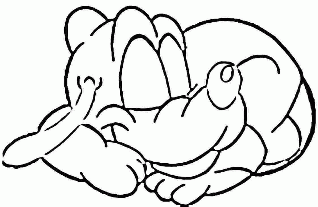 Pluto Coloring Pages - Coloring For KidsColoring For Kids