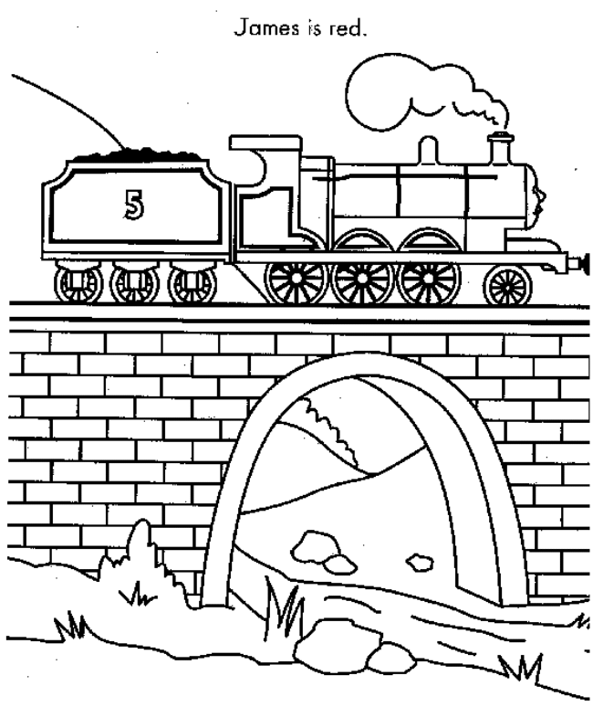 Printable Thomas The Train Coloring Pages - Coloring Home
