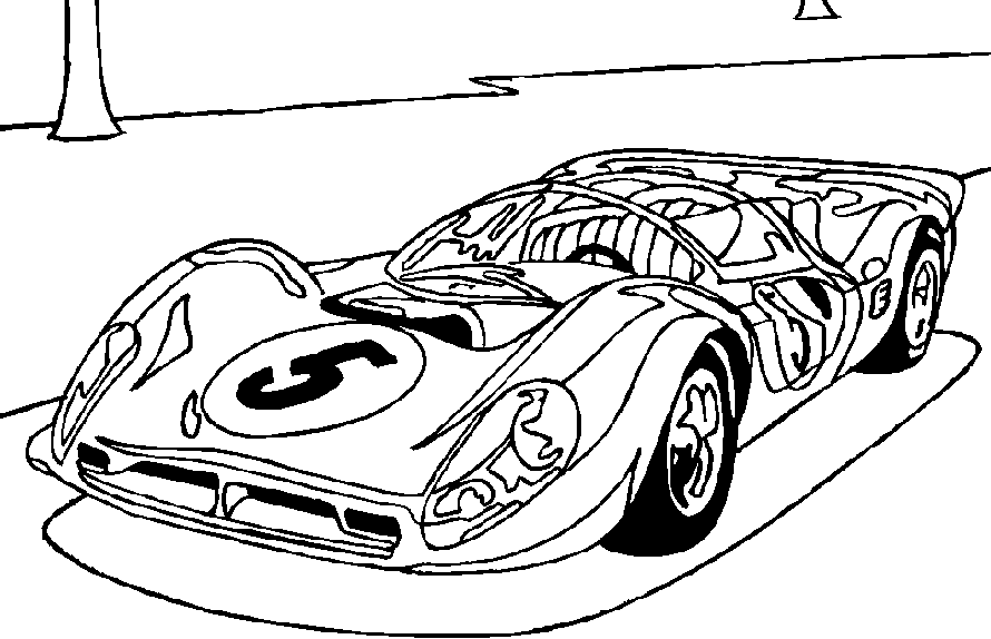 Coloring Page - Car coloring pages 6
