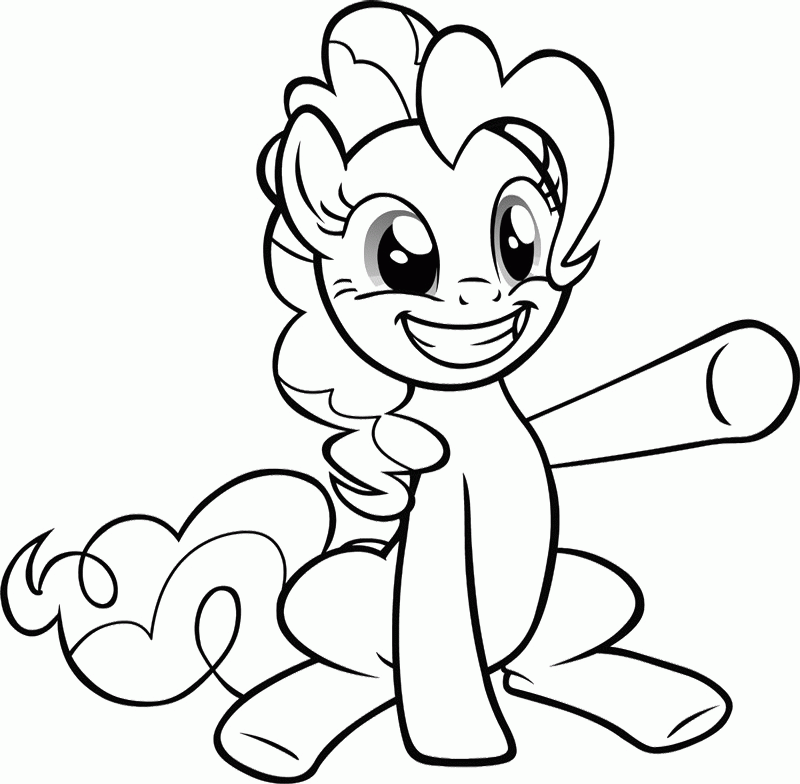 My Little Pony Coloring Page - Coloring Home