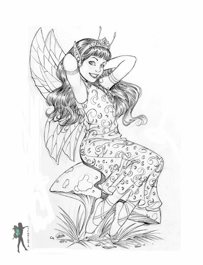 Enchanted Designs Fairy & Mermaid Blog: Free Fairy Coloring Pages ...