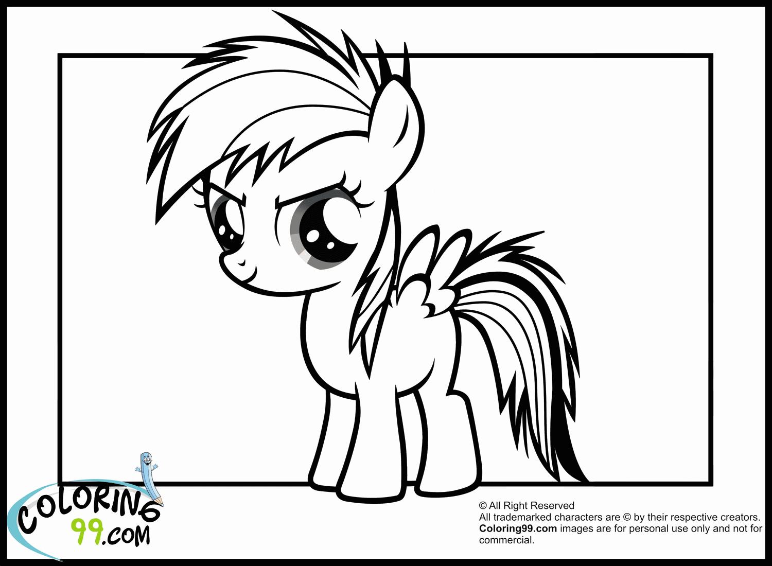 My Little Pony Coloring Pages Rainbow Dash Equestria Girls   Coloring Home