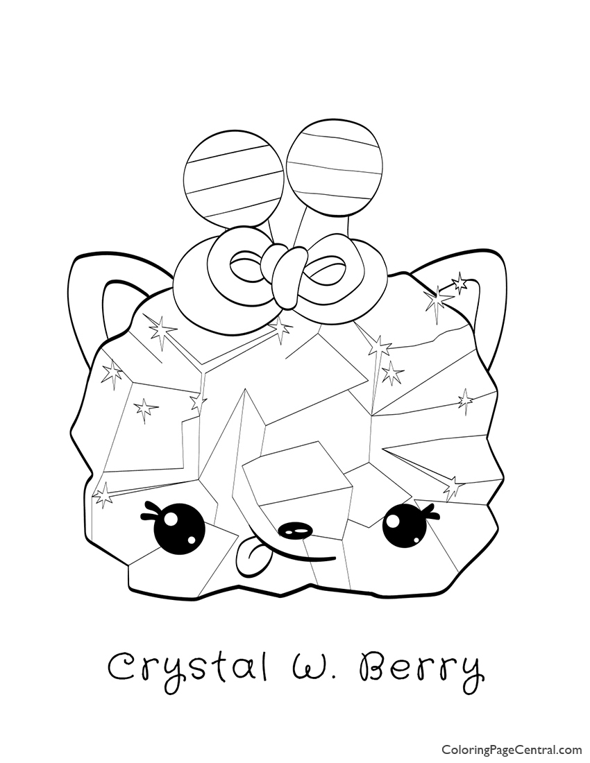 Num Noms - Crystal Wildberry Candy Coloring Page | Coloring Page ...