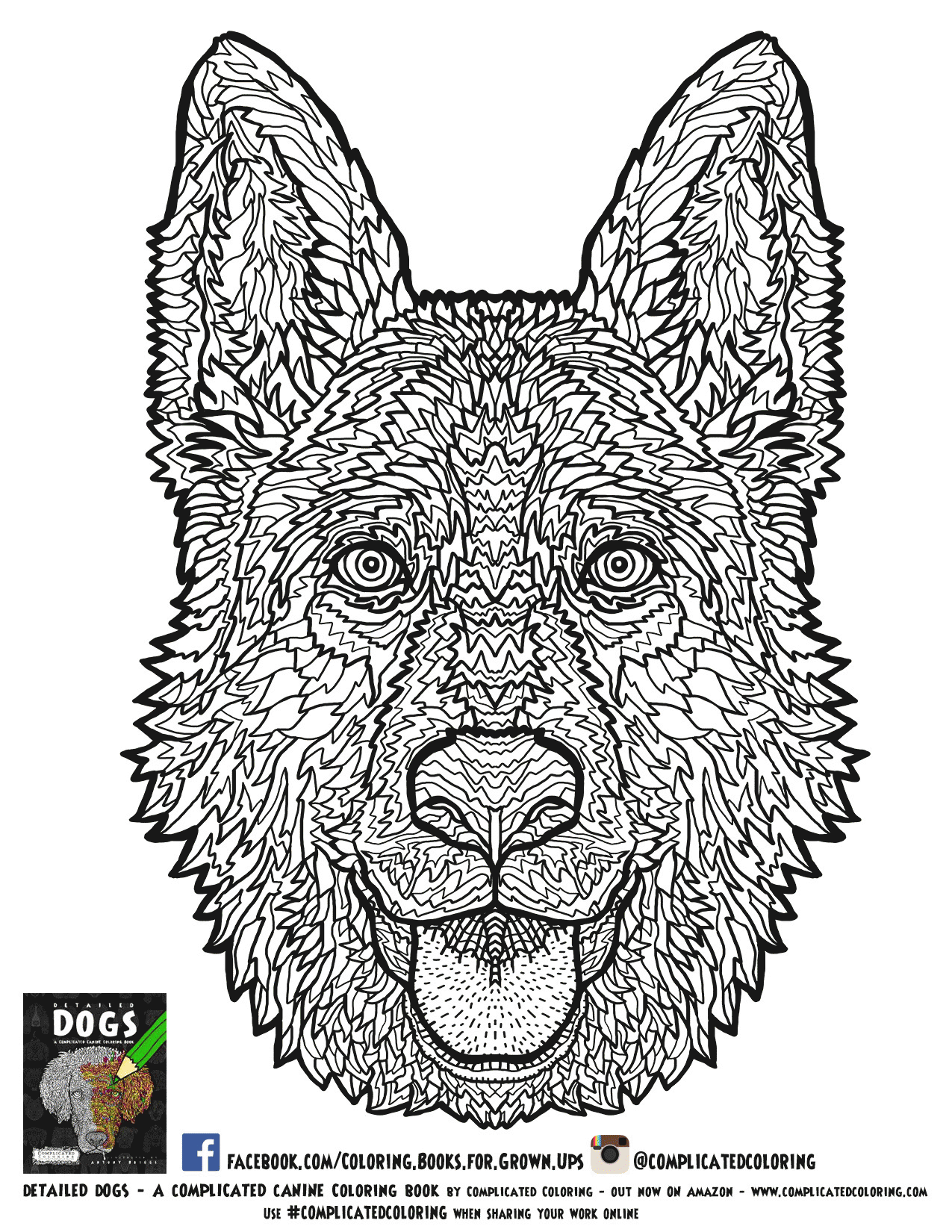 German Shepherd Dog Coloring Pages Coloring Home