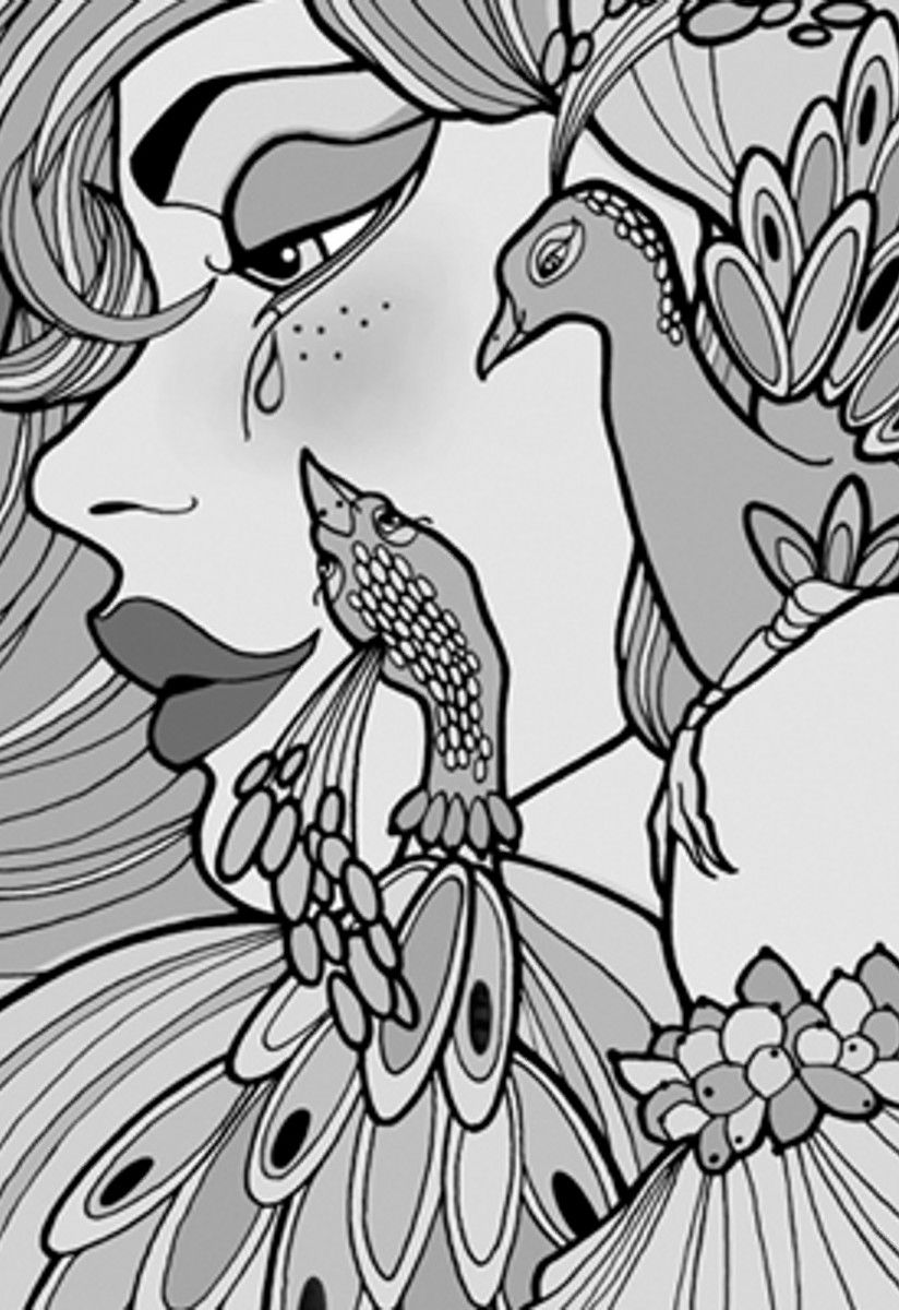 Adult Coloring Pages Peacock - Coloring Home