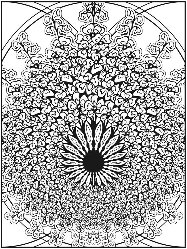 Adult coloring pages | Dover Publications, Coloring ...