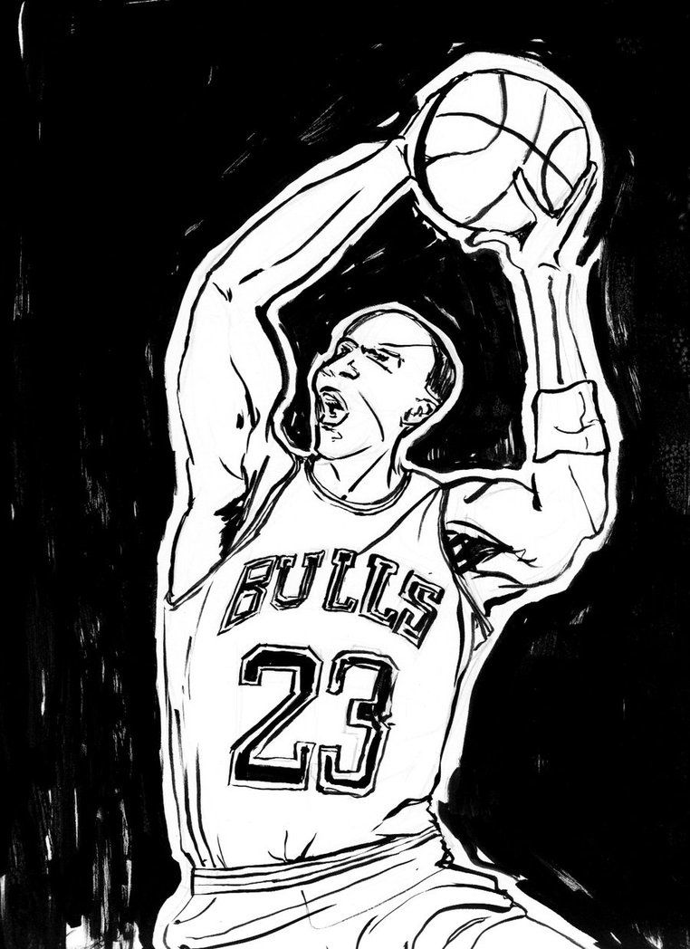 Coloring Pages For Michael Jordan Coloring Home