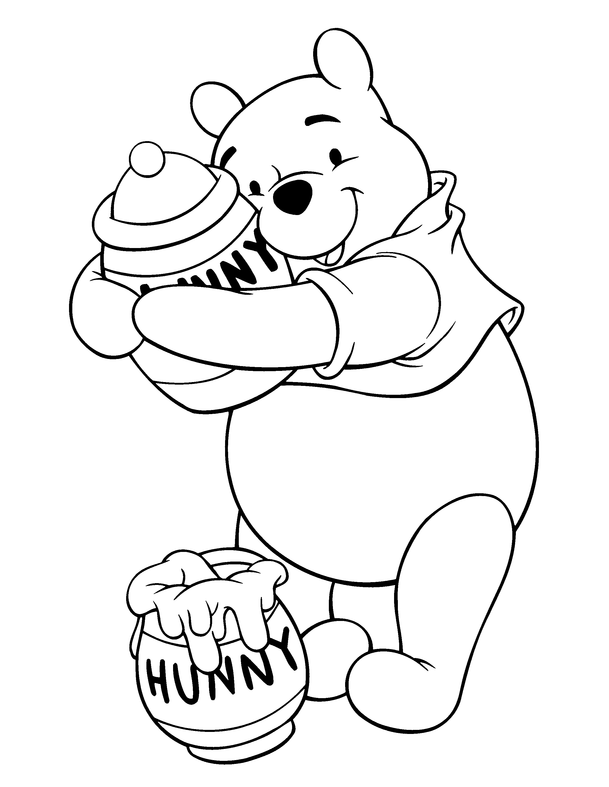 Coloring Page Winnie The Pooh Coloring Pages 79 Coloring Home