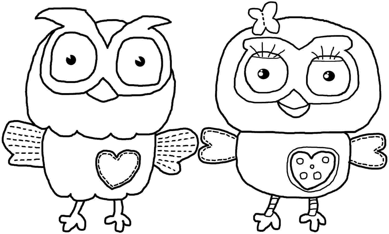 Free Owl Coloring Pages Image 2 - VoteForVerde.com