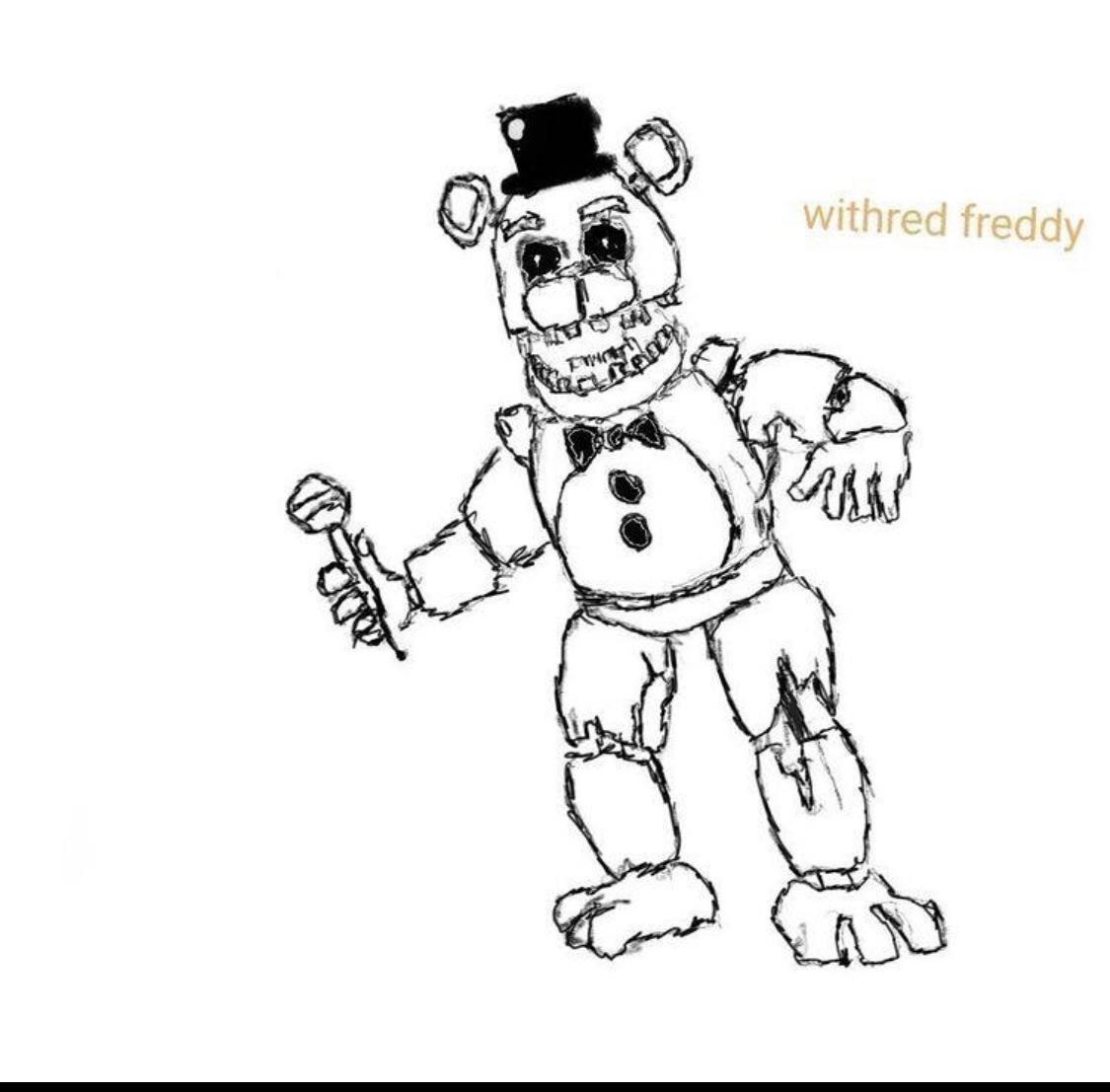A wither freddy drawing hope ya like it ...