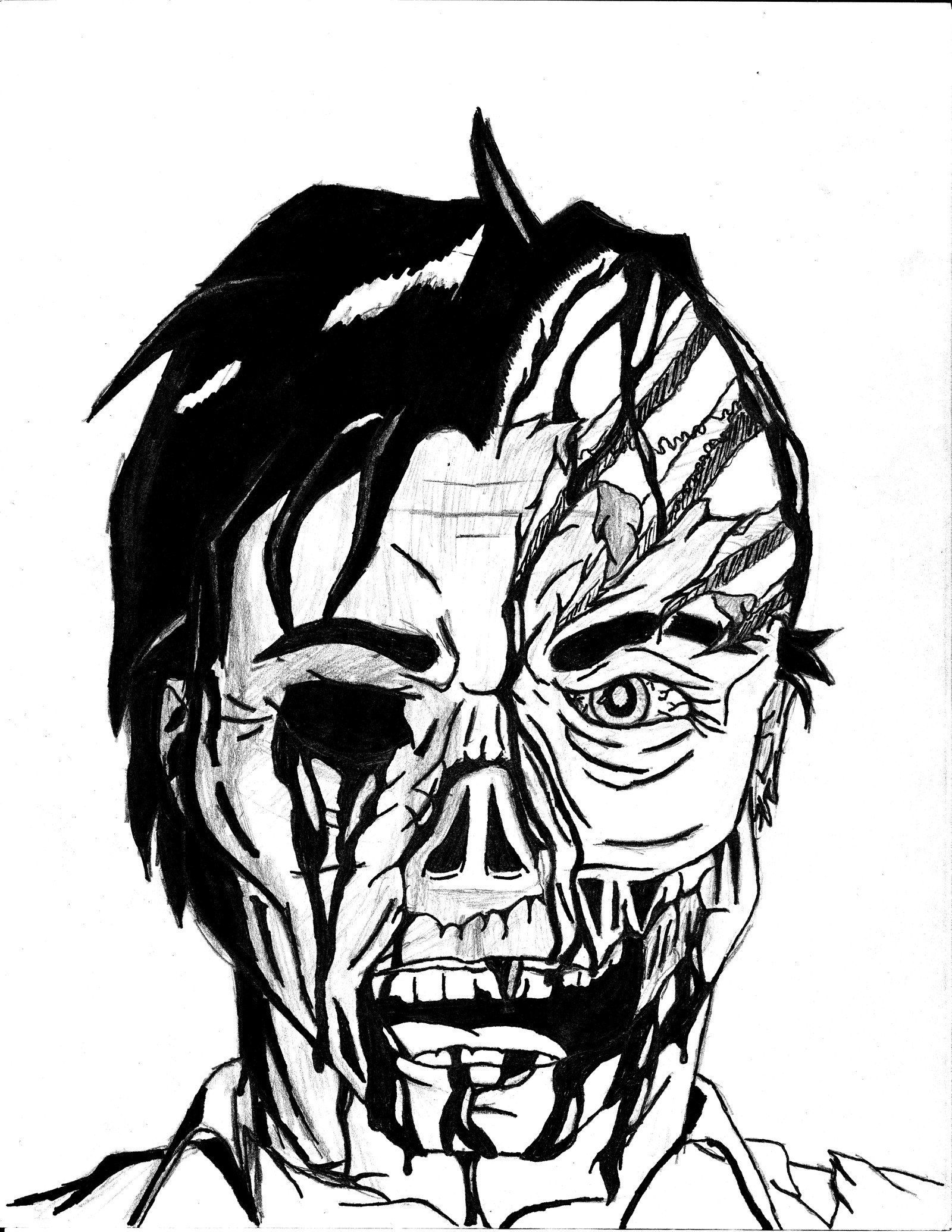 Zombie Drawing by jamesdamionblack on DeviantArt, Really Scary ...