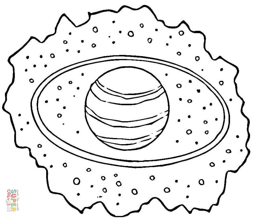 Planets Coloring Page - Coloring Home